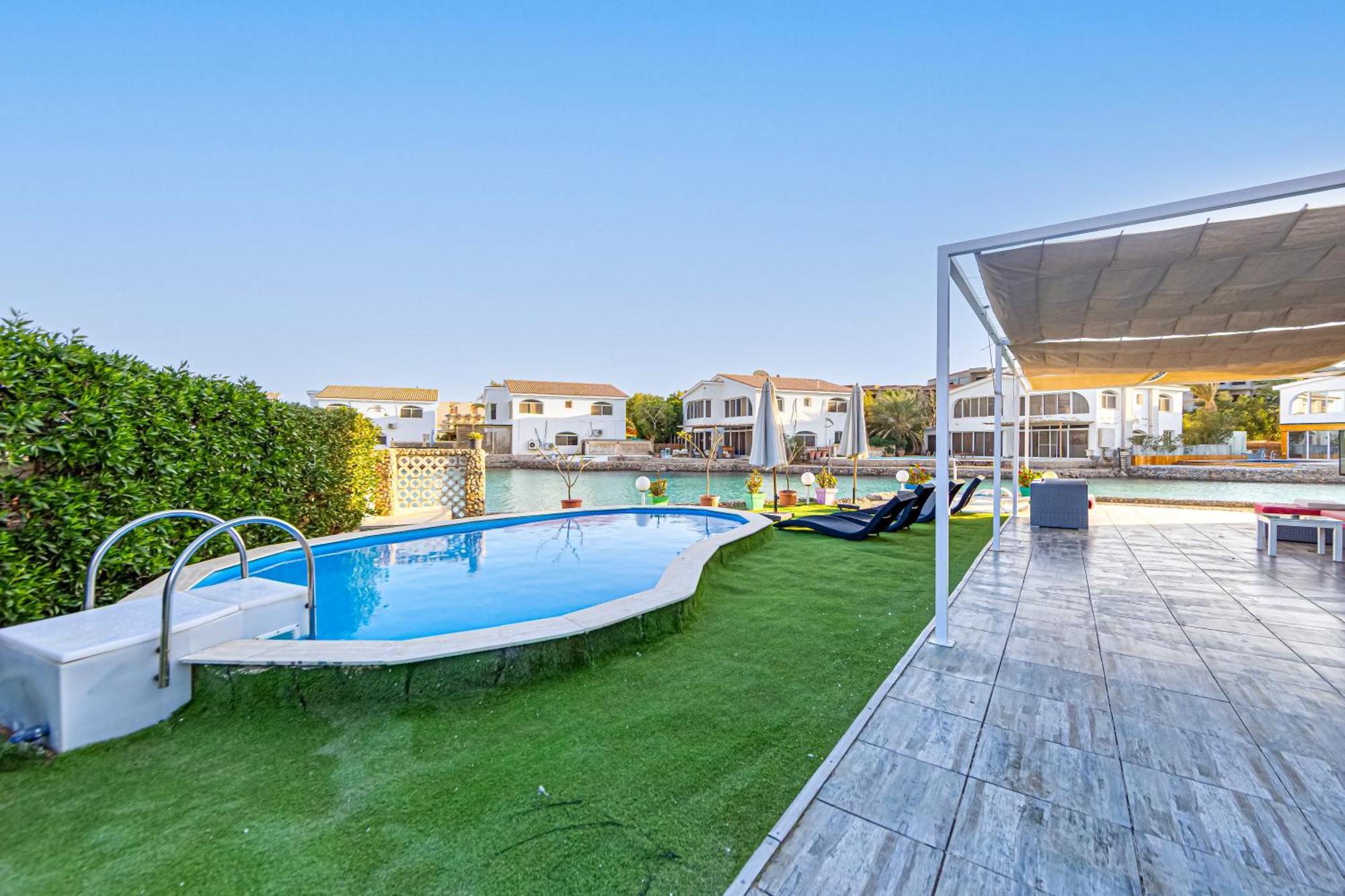 Aden Beach - Sea View Room With Beach Access In Villa Hurghada Buitenkant foto